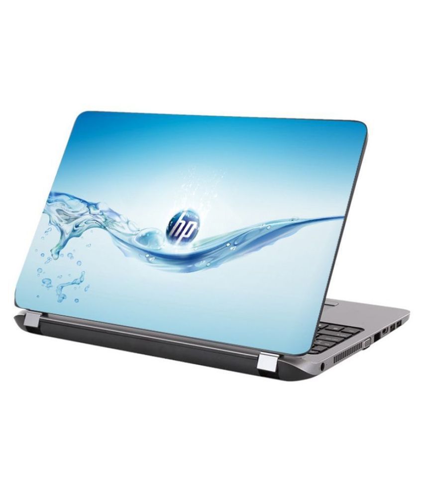     			Laptop Skin aqua Premium vinyl HD printed Easy to Install Laptop Skin/Sticker/Vinyl/Cover for all size laptops