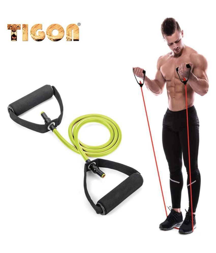 Tigon Resistance Tube Exercise Bands for Stretching