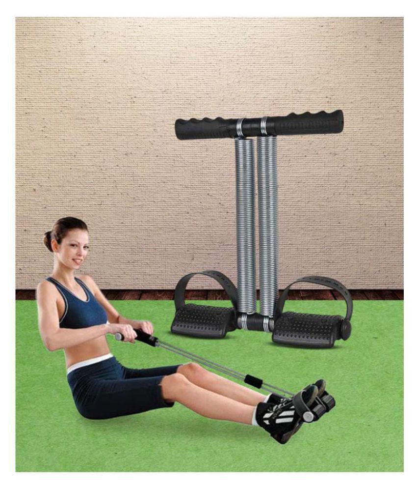     			FITMonkey Home Gym Double Spring Tummy Trimmer Fitness Equipment