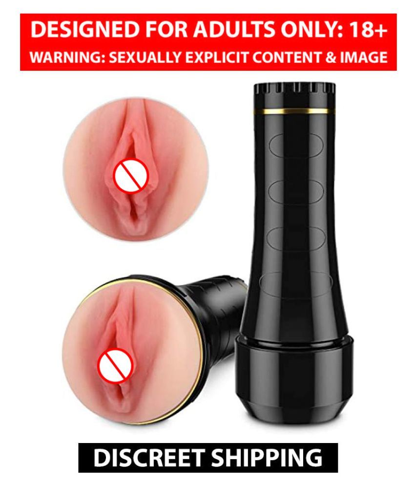     			Naughty Nights Male Masturbator Cup Stimulation Vibration Modes, 3D Realistic Textured Vagina and Clitoris Detachable Pocket Pussy, Fondlove Sex Toy for Man Masturbation