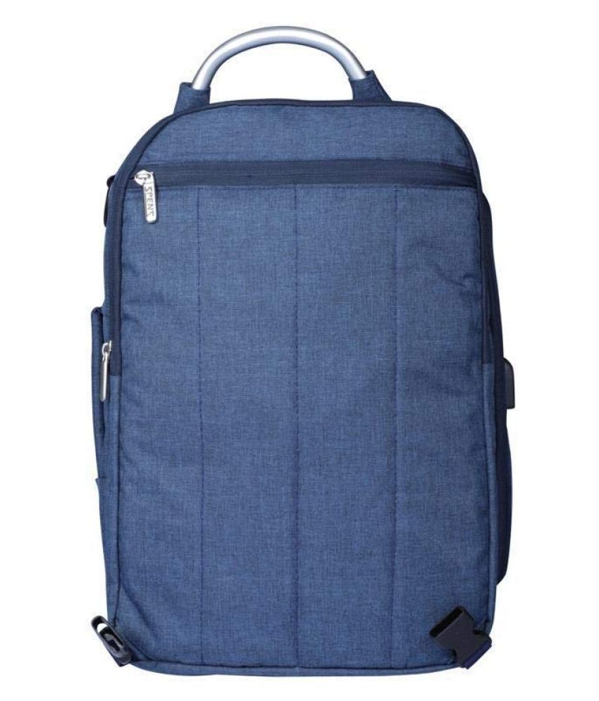 SPENZ BAGS Blue Laptop Bags - Buy SPENZ BAGS Blue Laptop Bags Online at ...