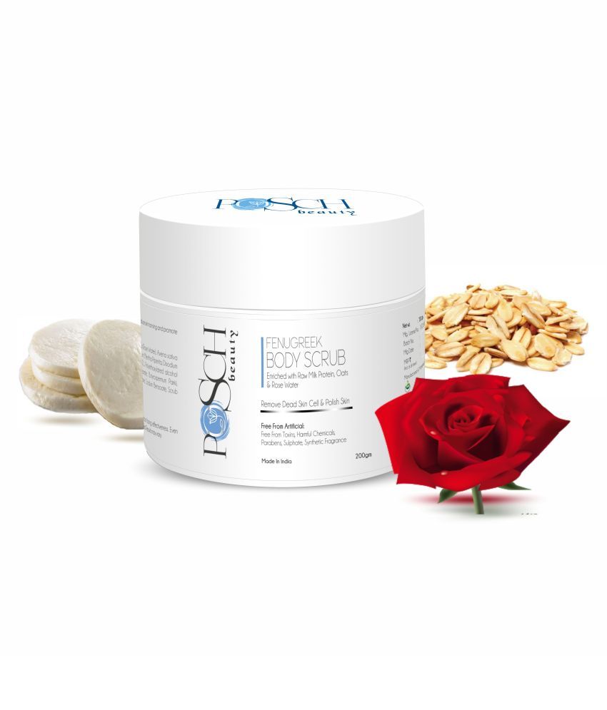 posch Fenugreek Body Scrub Scrub & Exfoliators 200 gm Buy posch