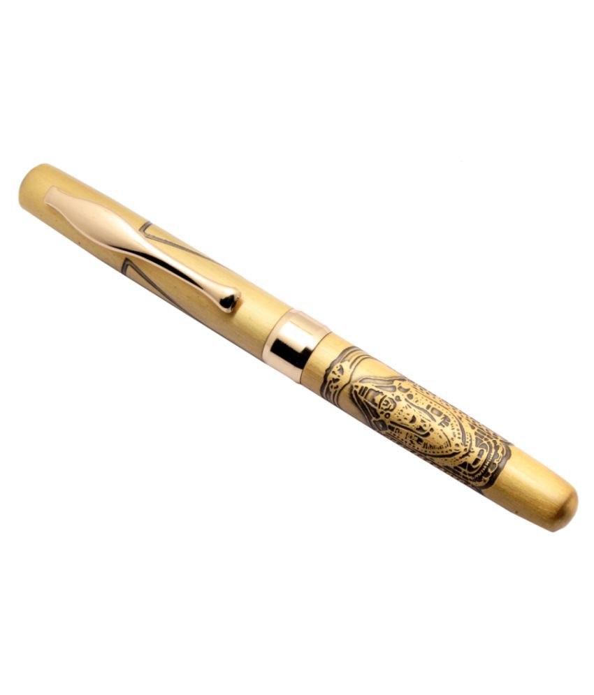     			Exclusive Legendary Lord Balaji & Namam Limited Edition Ballpoint Pen Brushed Gold Mini Size