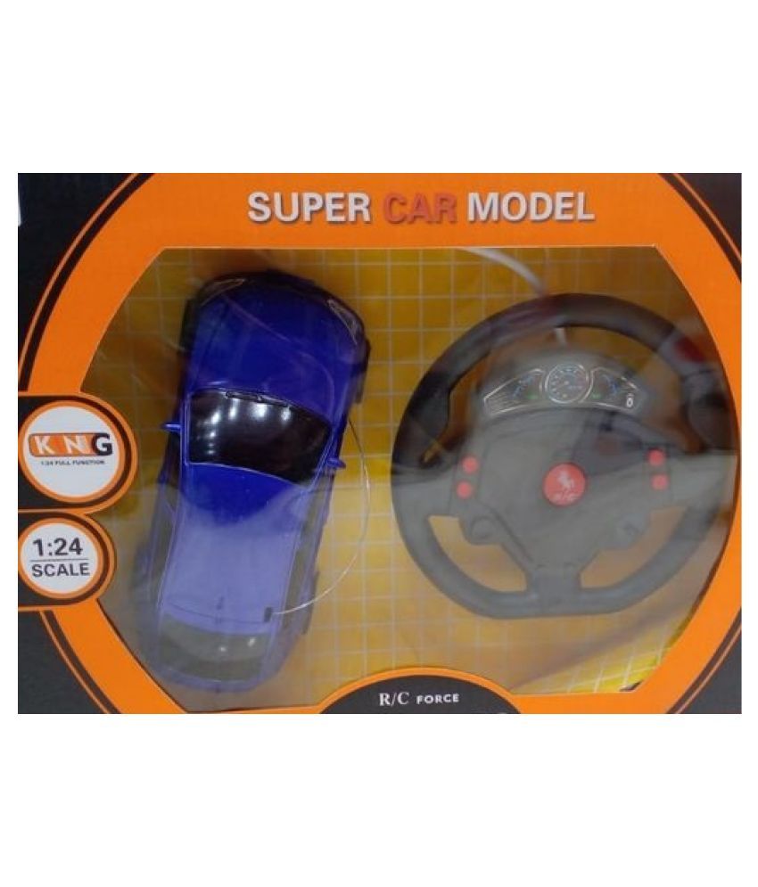 remote car blue colour