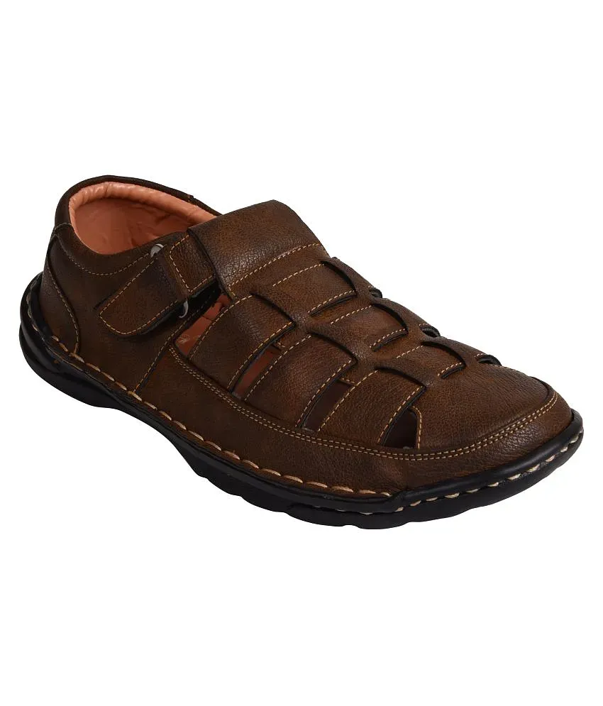 Snapdeal cheap leather sandals