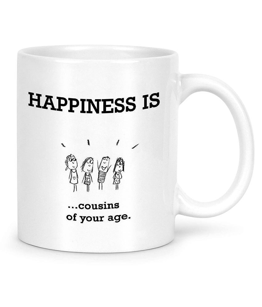     			Idream Quote Printed Ceramic Coffee Mug 1 Pcs 330 mL