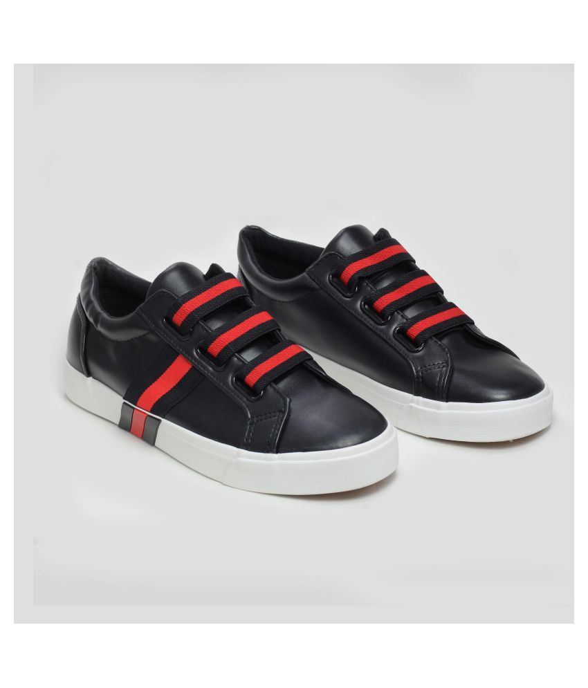 trenduty sneakers black casual shoes