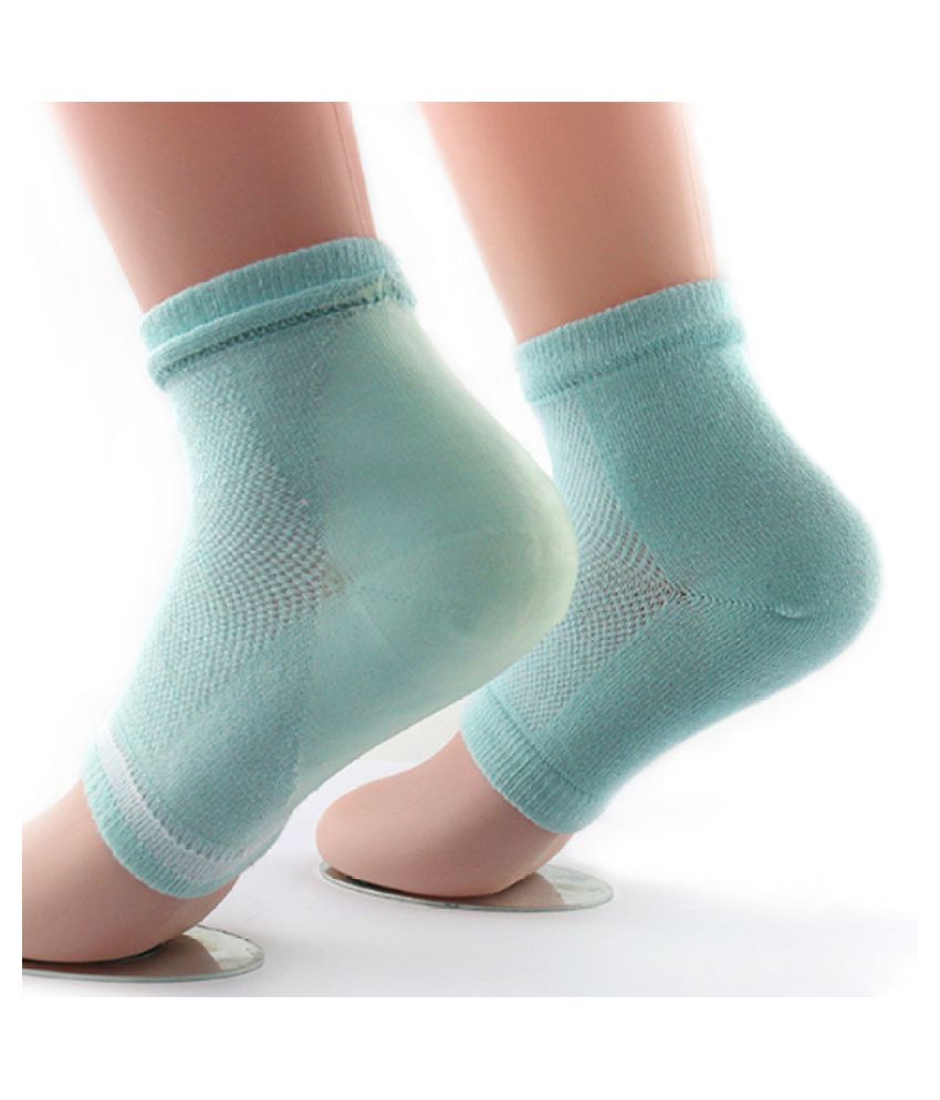 Gel Heel Toeless Moisturizing Socks Gel Heel Socks 4 Pair Free