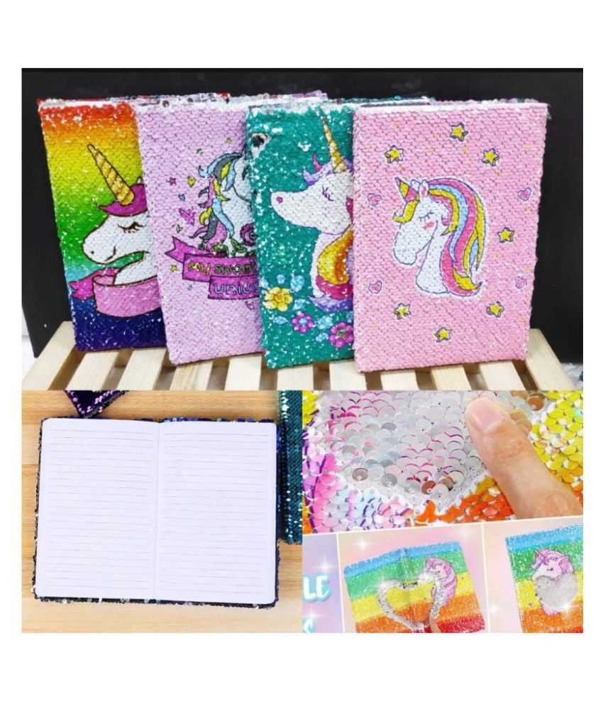 A5 Notebooks Unicorn1 4 Pack Composition Notebooks for Elementary School Students Subject Notebooks with Lined Paper Travel Diary Notebooks for Girls and Boys 