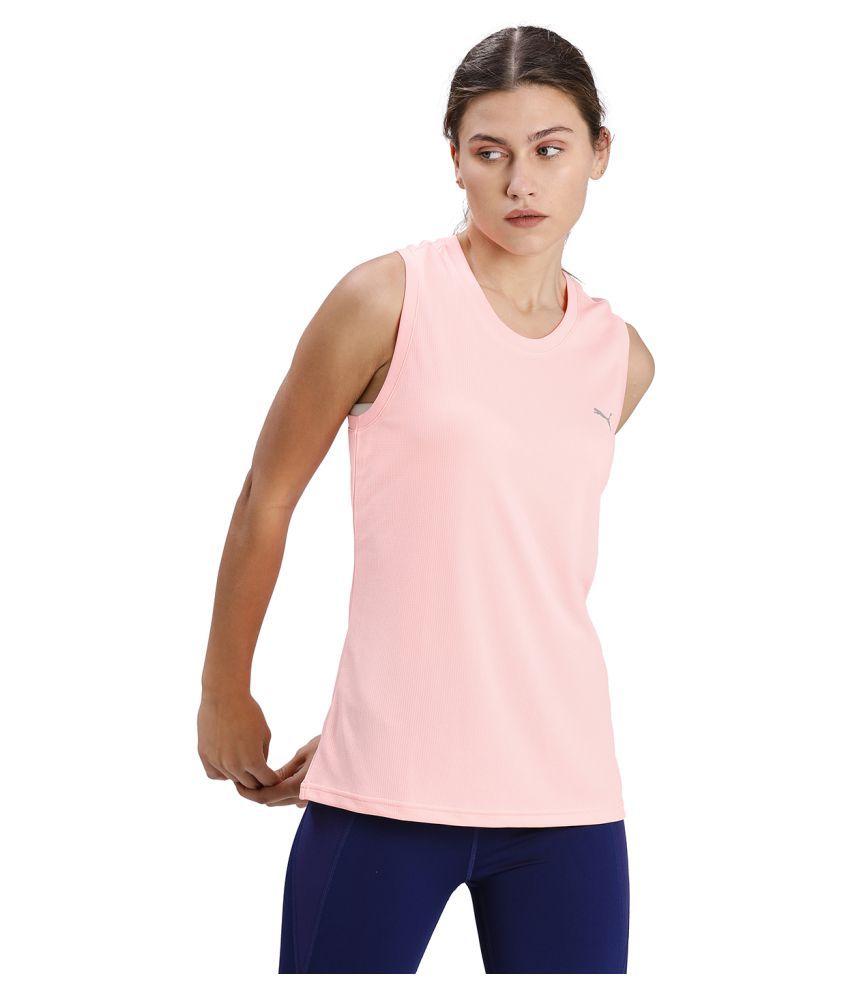 Buy Puma Pink Polyester Tank Tops Online at Best Prices in India Snapdeal