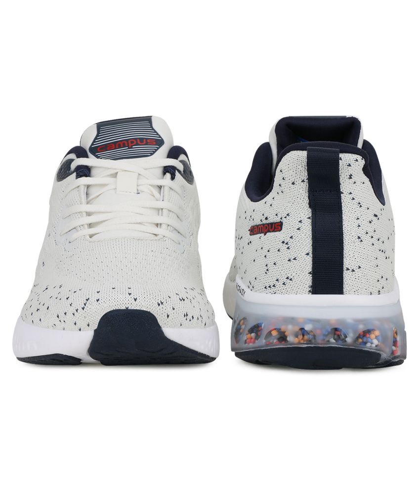 campus rim white running shoes