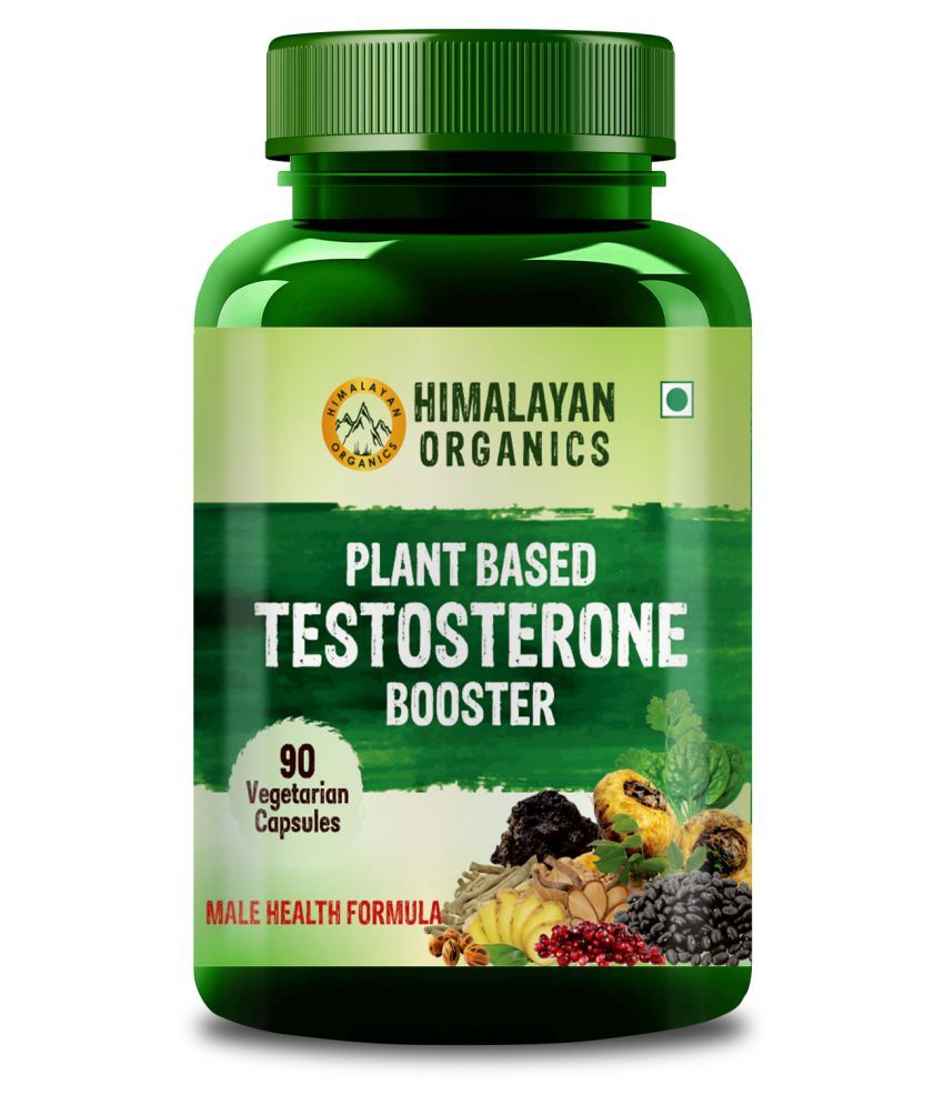 Himalayan Organics Plant Based Testosterone 90 no.s Vitamins Capsule