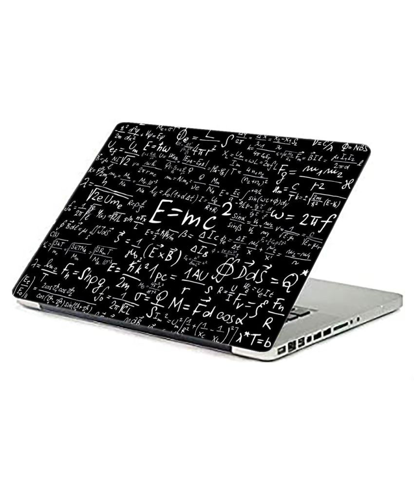     			Laptop Skin E=MC Squire? Premium vinyl HD printed Easy to Install Laptop Skin/Sticker/Vinyl/Cover for all size laptops upto 15.6 inch