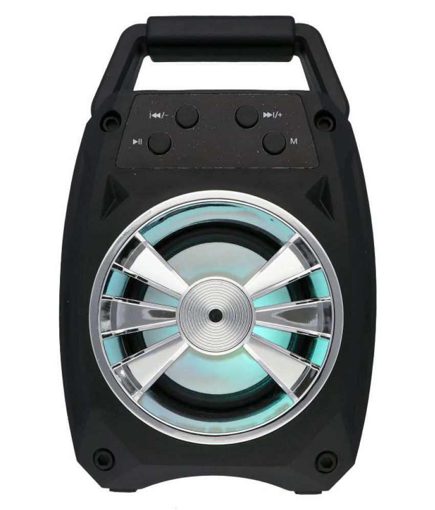 iGear SoundFeat Portable Mini Speaker with Bluetooth Connectivity, Rechargeable, USB and TF/SD Card Slot, and in-Built FM Radio