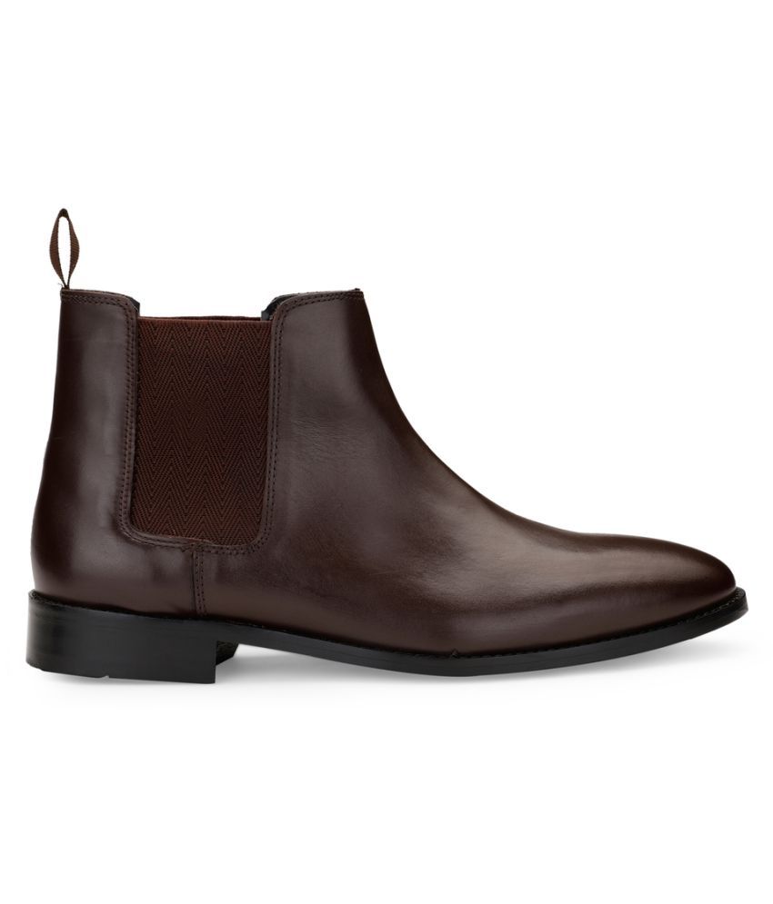 HATS OFF ACCESSORIES Brown Chelsea boot - Buy HATS OFF ACCESSORIES ...