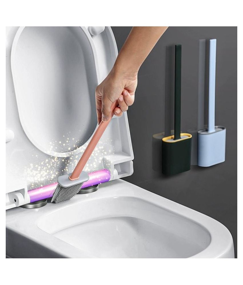slimline toilet brush holder
