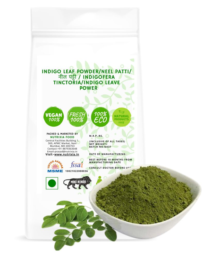     			Nutrixia Food \Nindigo Leaf Powder/Neel Patti Powder 250 Gm Pack of 1