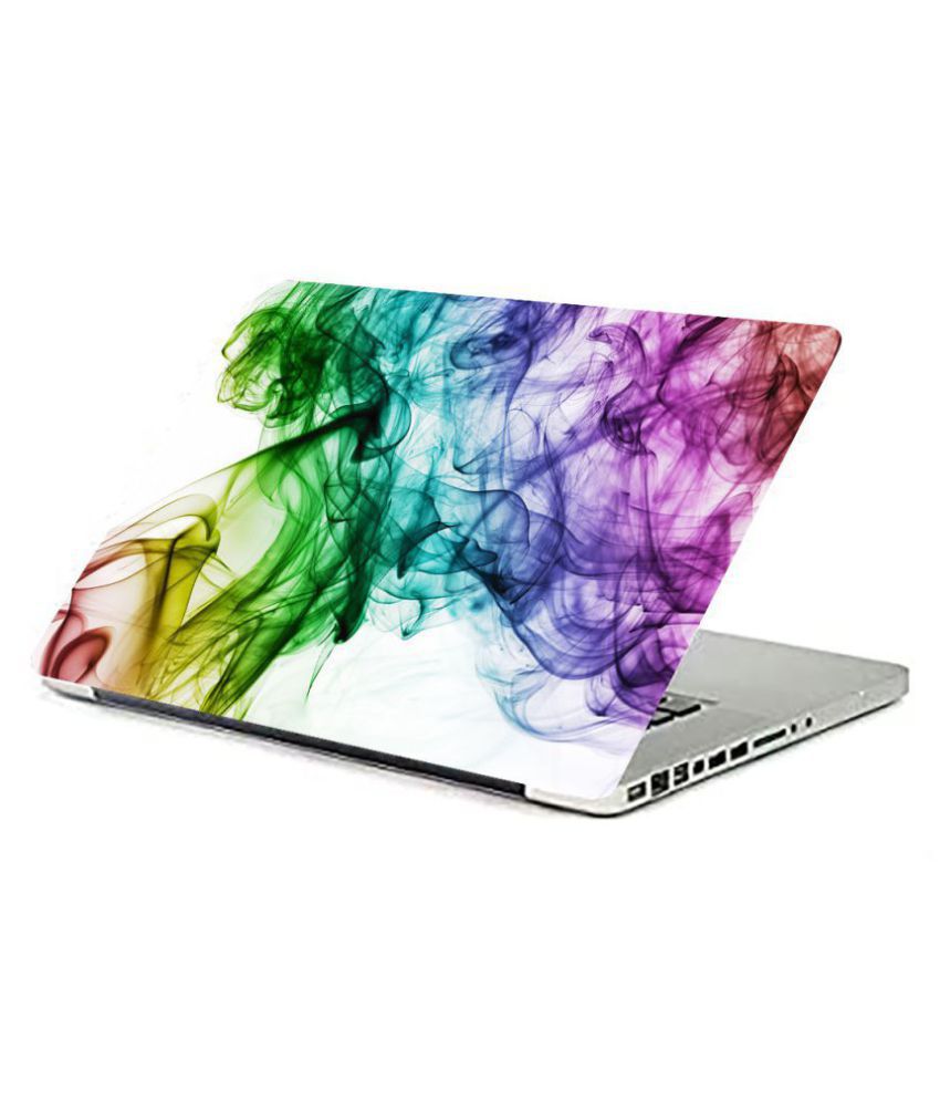     			KALARKARI Laptop Skin multicolor  Premium matte finish vinyl HD printed Easy to Install Laptop Skin/Sticker/Vinyl/Cover for all size laptops upto 15.5 inch
