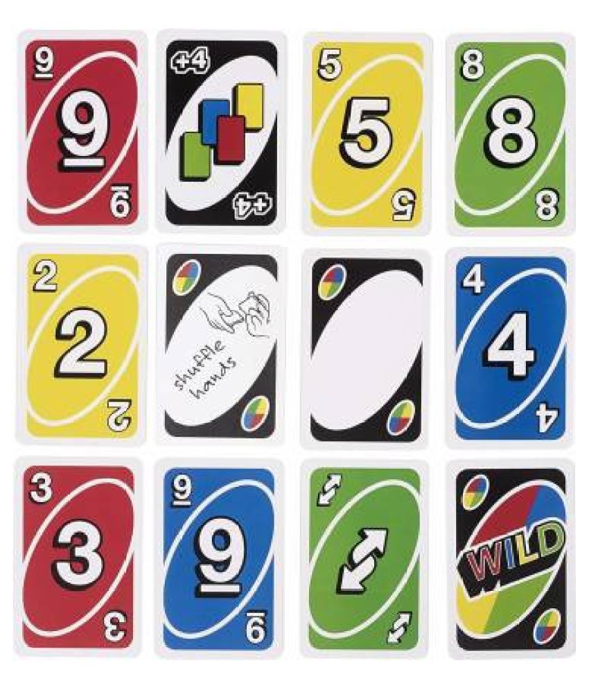 Tickles Uno Playing Card Game Standard Classic & Wild Options (uno 