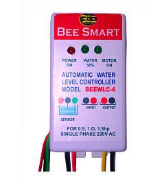 Bee Smart Fully Automatic Water Level Controller Auto on , Auto off,0-1.5 HP For Mono block &amp; Sump Pump 30 A Relay No Dry Run protection.