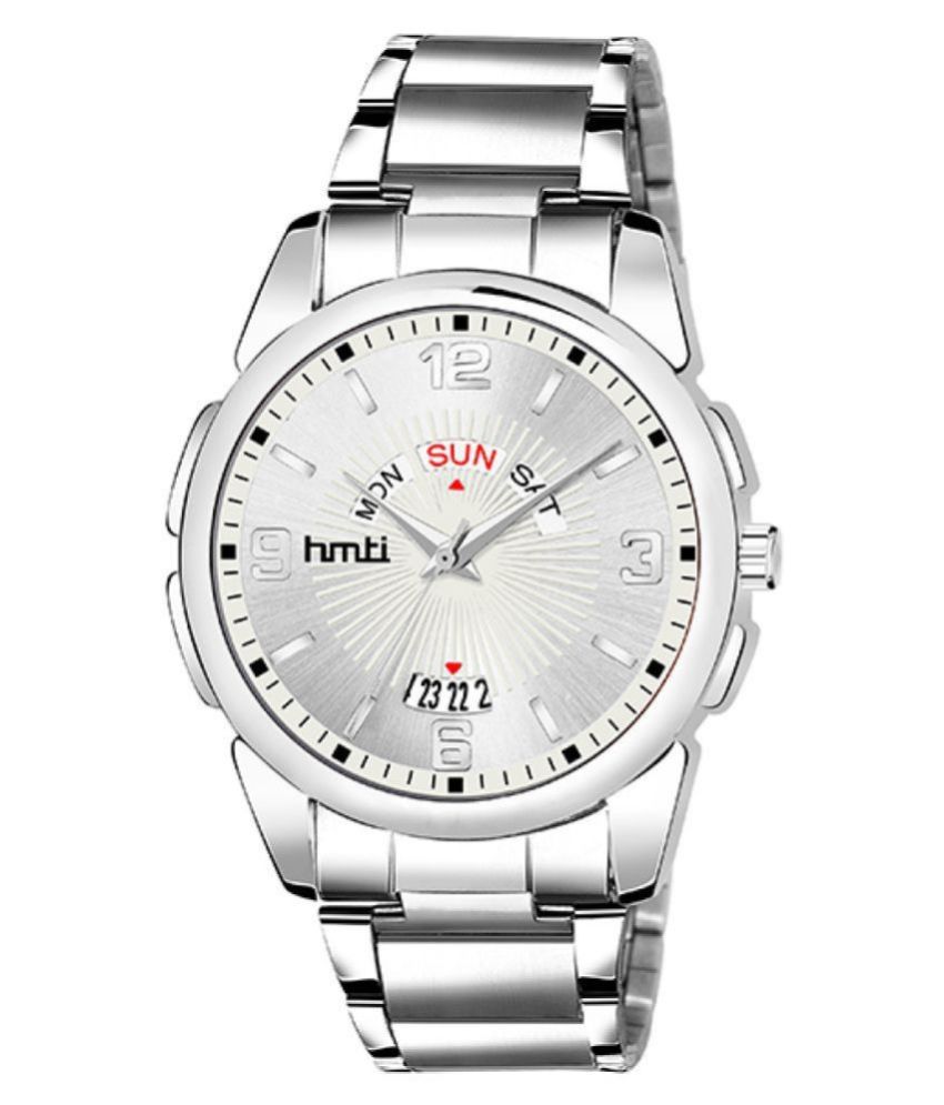HMTI D8046WHT Stainless Steel Analog Men's Watch