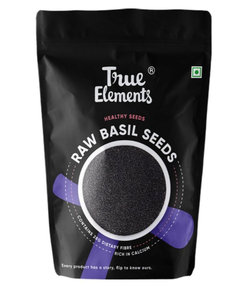     			True Elements Basil Seeds 500 g