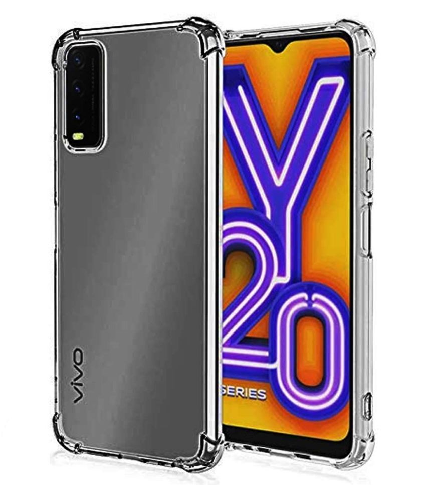     			Vivo Y12s Shock Proof Case Kosher Traders - Transparent Premium Transparent Case