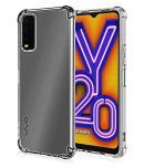 Vivo Y12s Shock Proof Case KOVADO - Transparent Premium Transparent Case