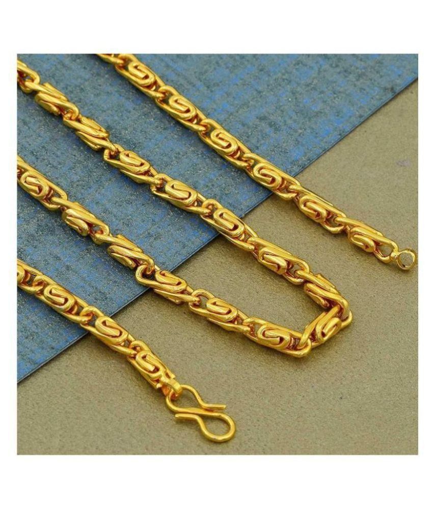     			aadiyatri - Gold Plated Chain ( Pack of 1 )