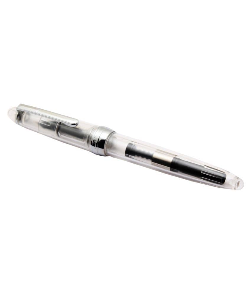 thumbnail image 2 of Jinhao 992 Transparent Fountain Pen - Classic China Style Screw Cap Fine Nib 0.5mm 2 of 2