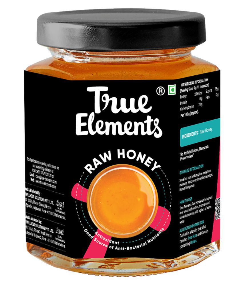     			True Elements Forest Honey Raw 350