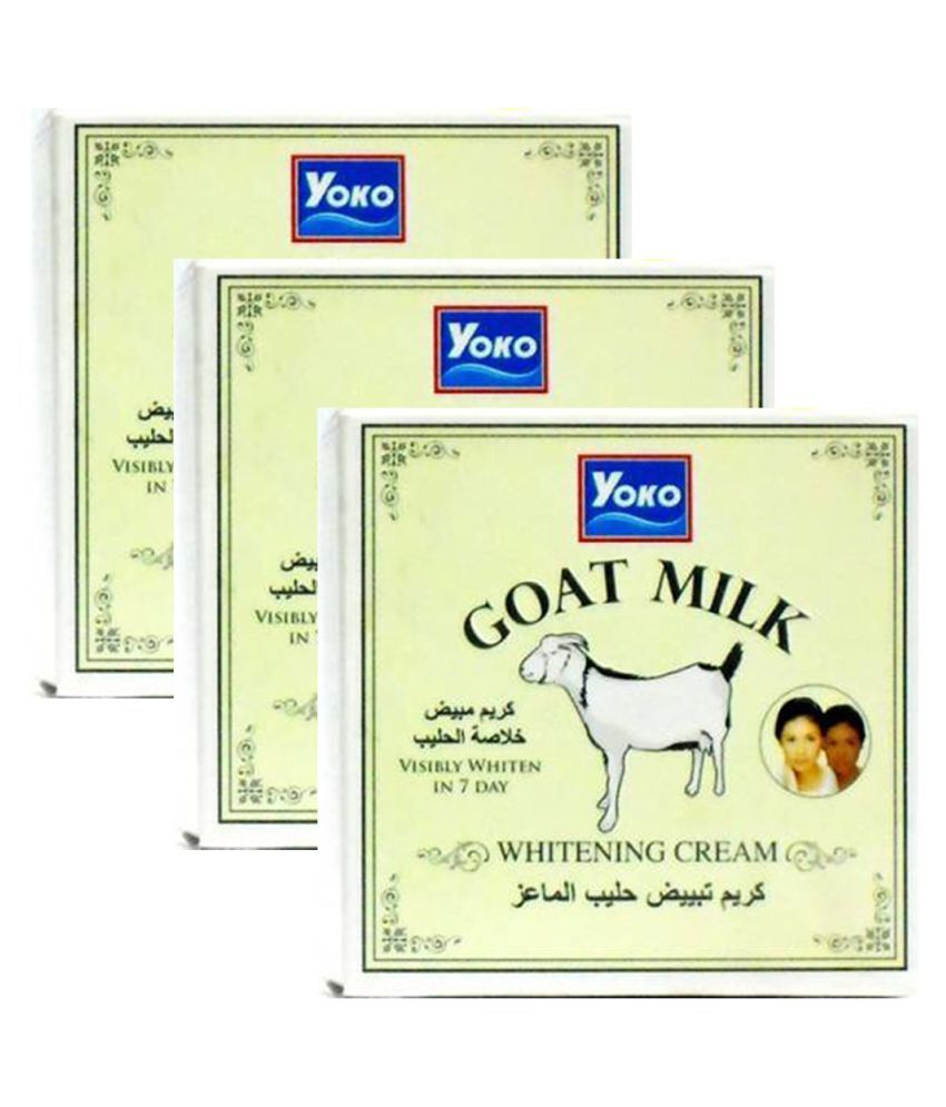 Yoko Care Goat Milk Whitening Cc Cream 4 Gm Pack Of 3 Buy Yoko Care Goat Milk Whitening Cc Cream 4 Gm Pack Of 3 At Best Prices In India Snapdeal