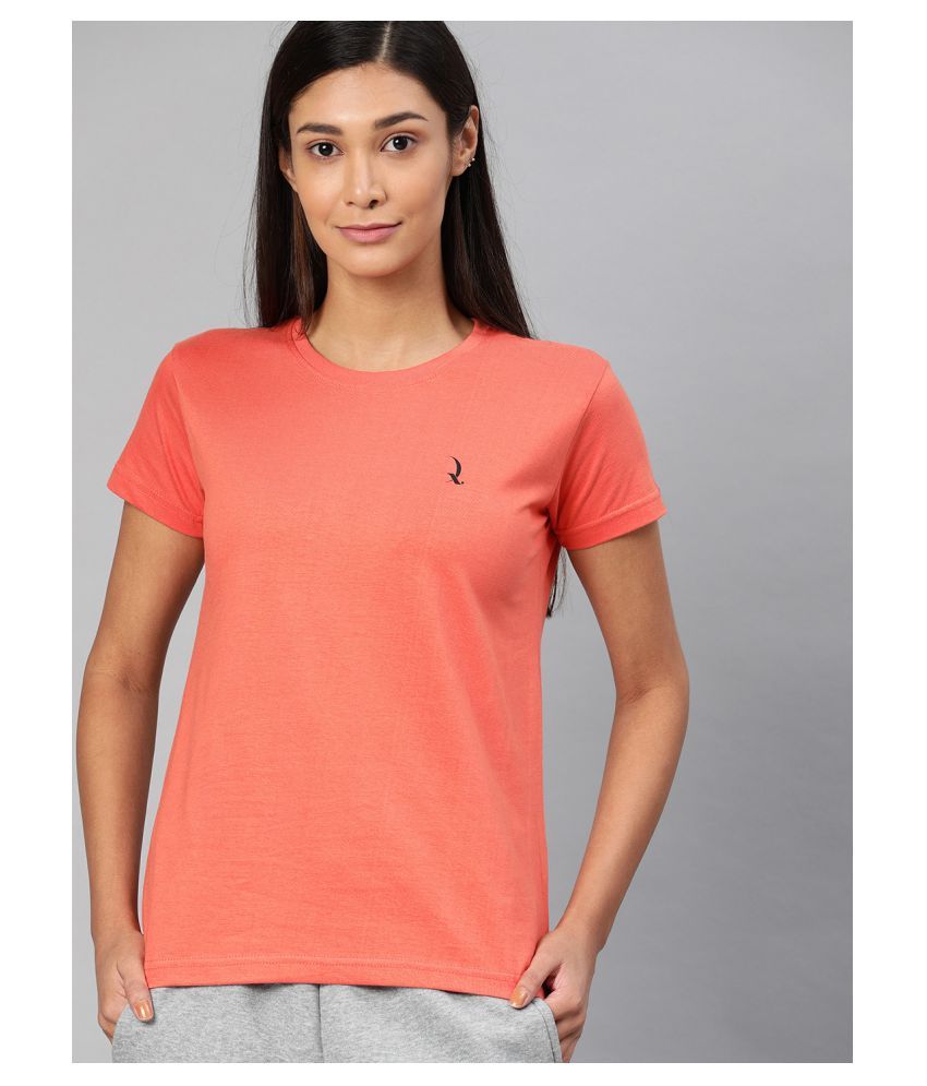     			Quarantine Cotton Orange T-Shirts