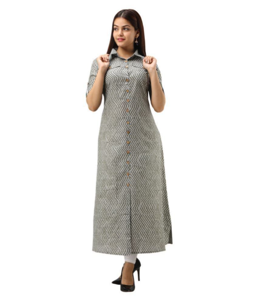 a line kurti dress