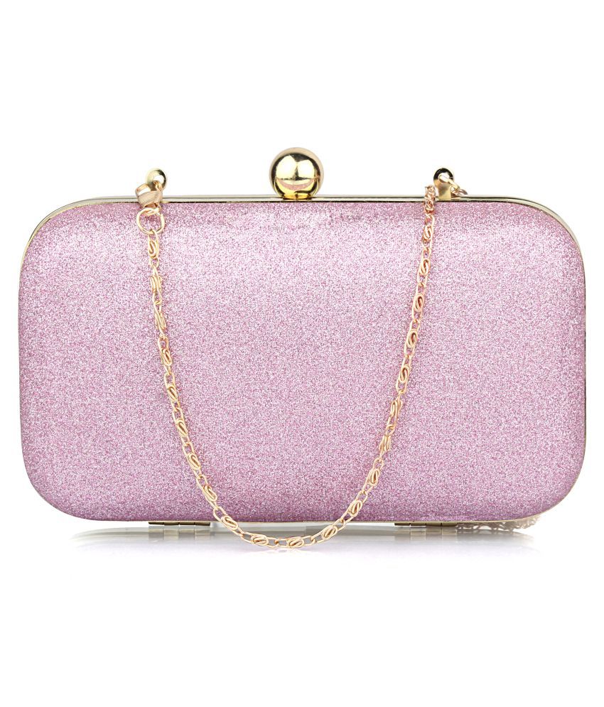 raspberry pink clutch bag