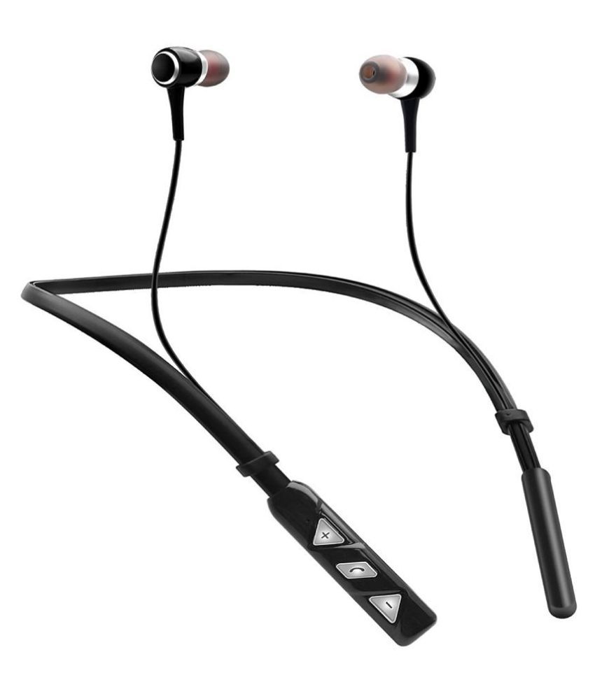 drums V43 SUPER BASS Neckband Wireless With Mic Headphones/Earphones