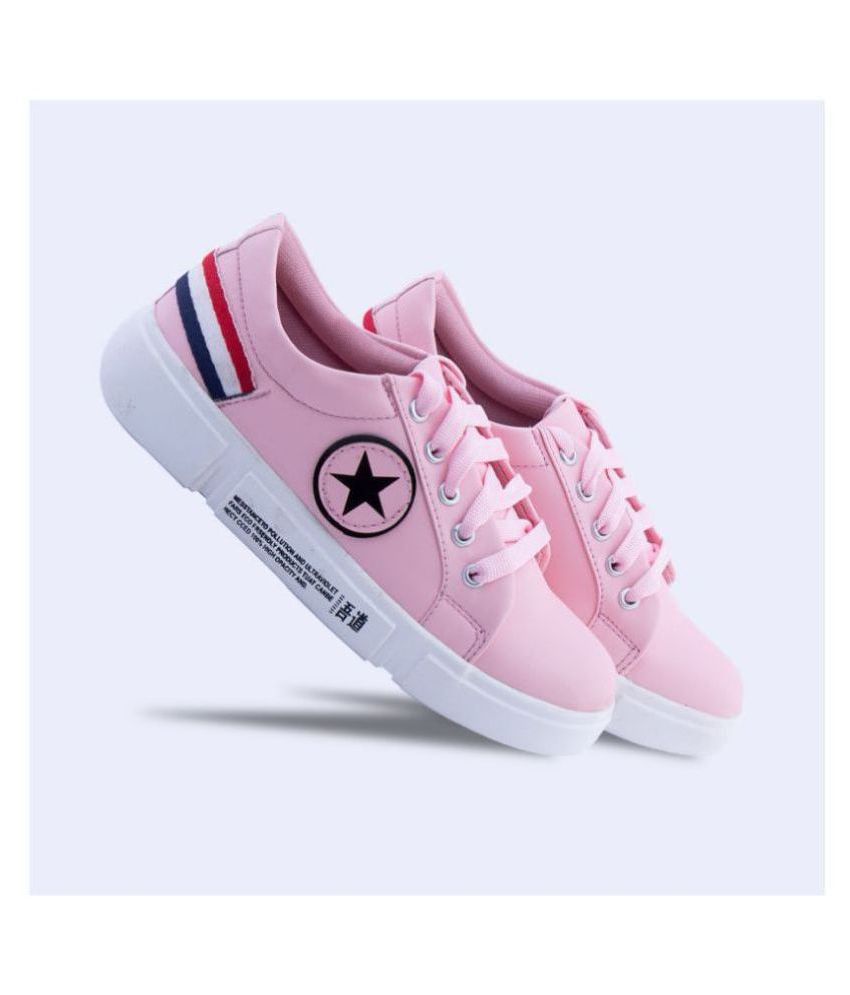 Climbr Pink Casual Shoes