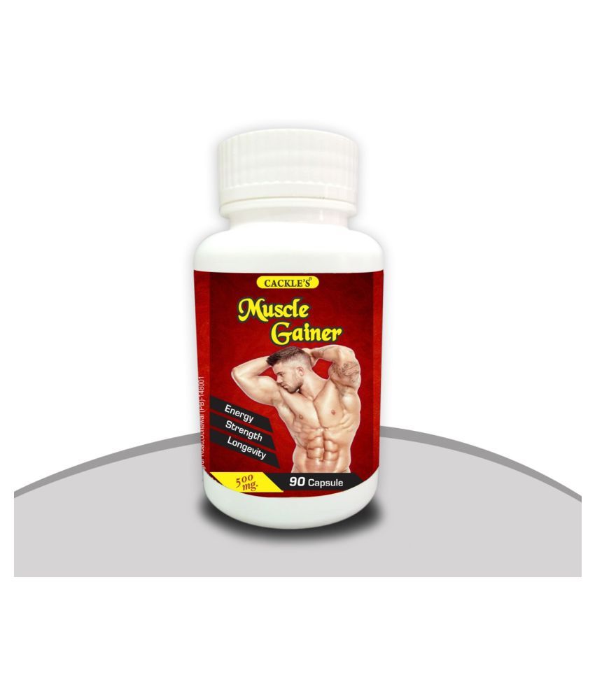     			Cackle'S Muscle Gainer Herbal Capsule 90 No.S