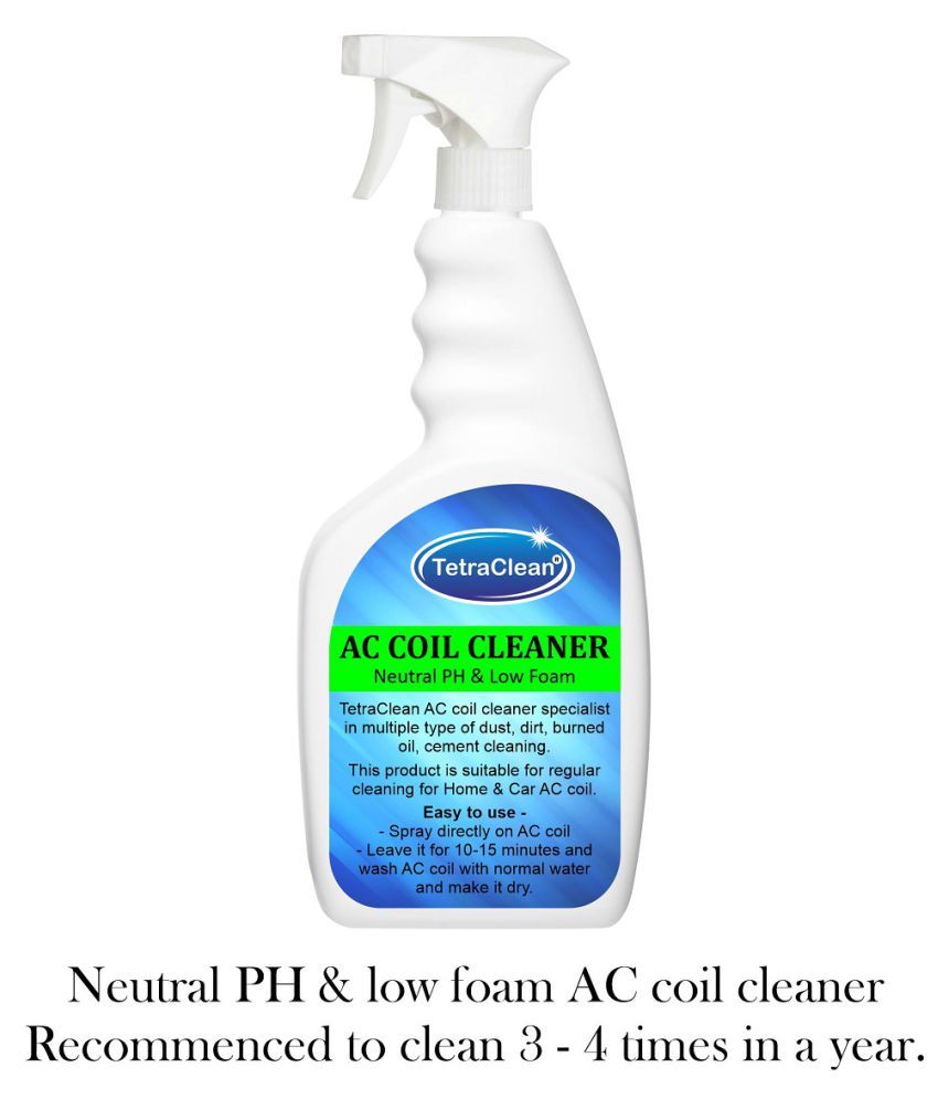 Tetraclean Ac Coil Cleaner Ac Foam Coil Cleaner Air Conditioner Coil Cleaner Liquid Instant Ac Coil Cleaning Agent In Spray Bottle 500ml Buy Tetraclean Ac Coil Cleaner Ac