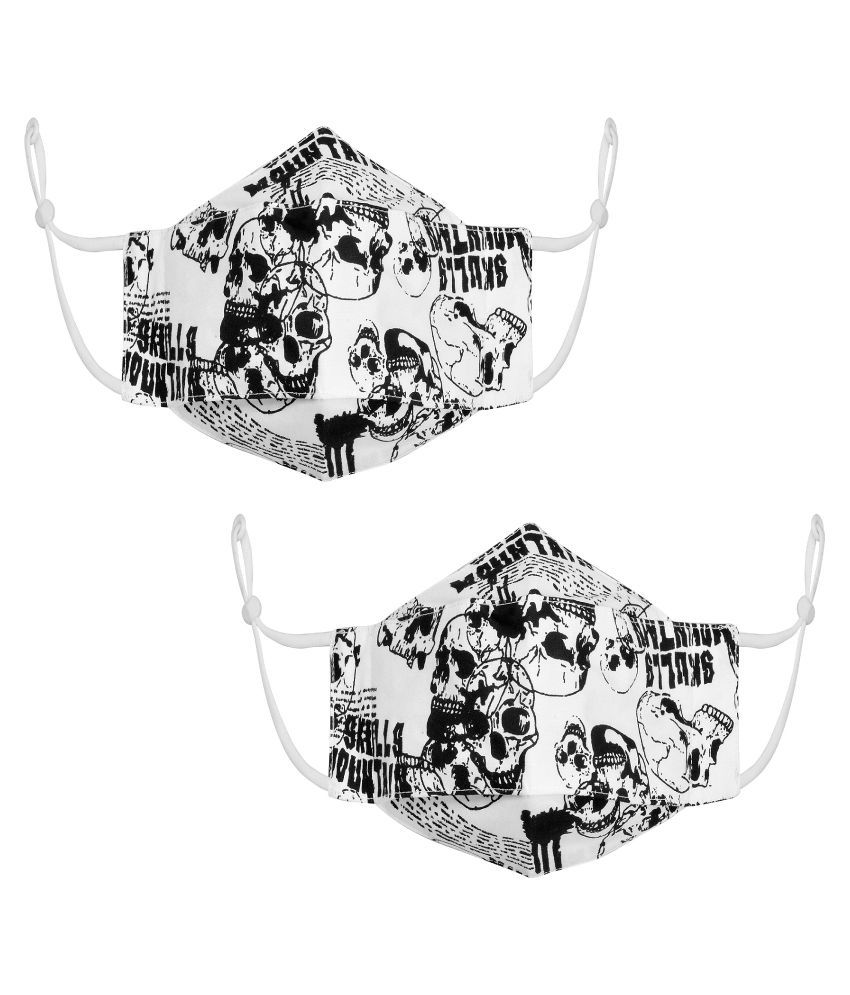 Unisex 100% Cotton Printed Fashionable Protective Fabric N95 Mask for Men ,Women...