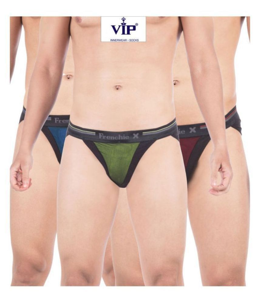     			VIP Multi Brief Pack of 3