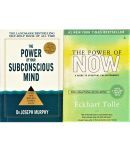 TWO BOOK SET,THE POWER OF YOUR SUBCONCIOUS MIND BY JOSEPH MURPHYANDTHE POWER OF NOW BY ECKHART TOLLE.