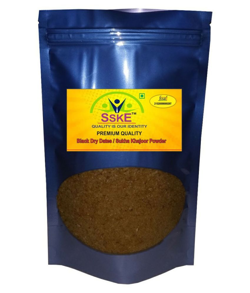 SSKE Black Dry Dates Powder Instant Mix 750 gm Buy SSKE Black Dry