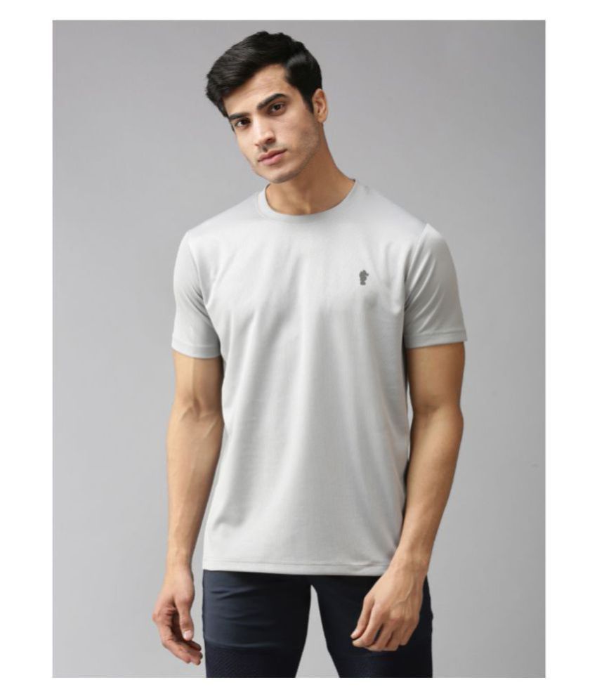     			EPPE - Light Grey Cotton Blend Regular Fit Men's Sports T-Shirt ( Pack of 1 )