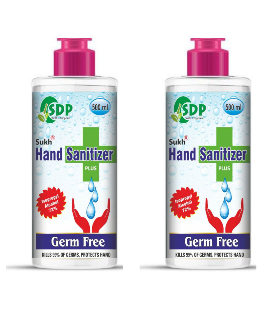     			Health Ayurveda Hand Sanitizer 500 mL Pack of 1