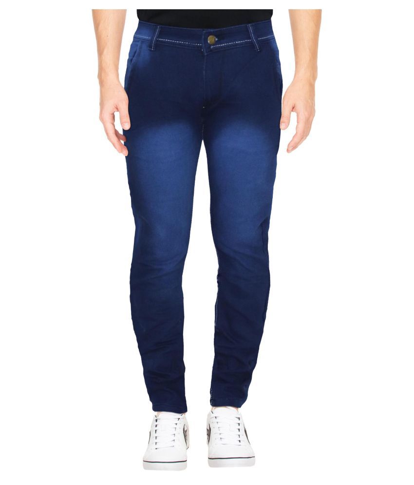     			Urban Legends Blue Regular Fit Jeans