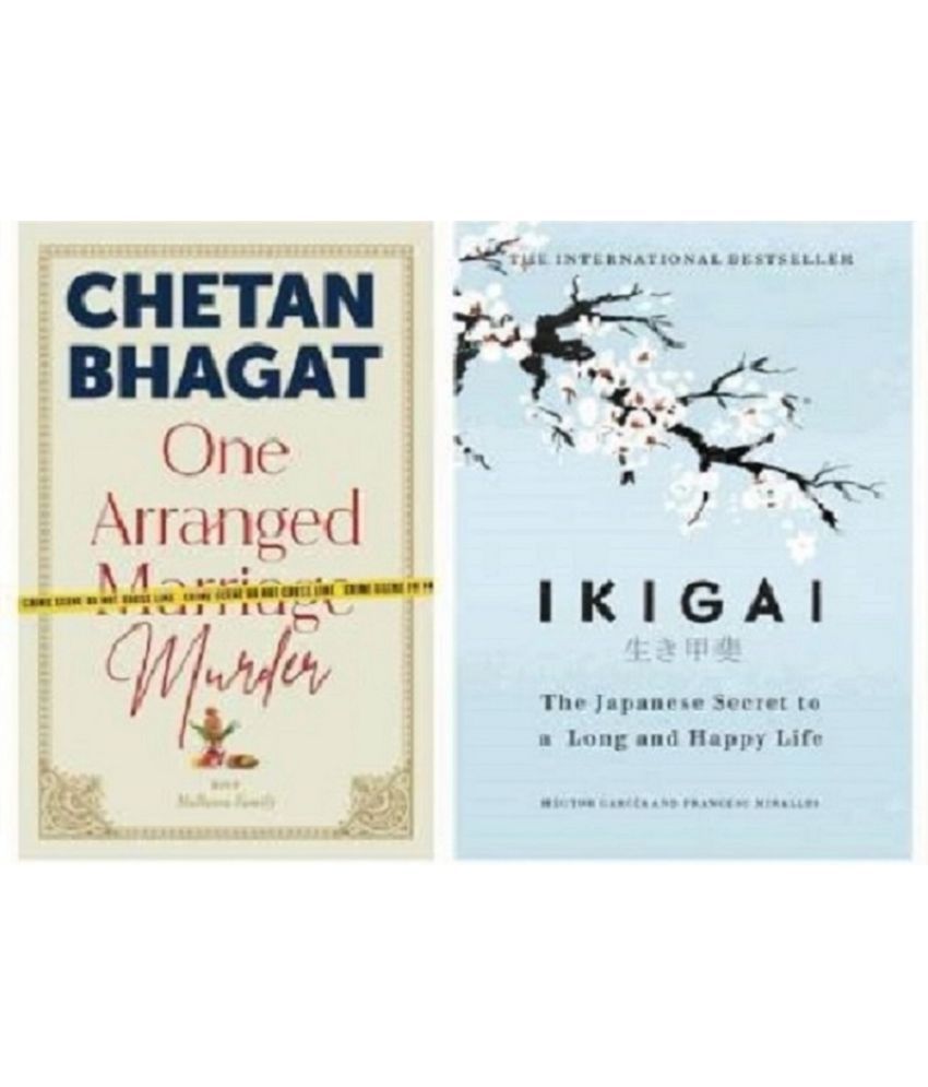     			IKIGAI + One Arranged Murder  (Paperback, Chetan Bhagat, Garcia Hector)