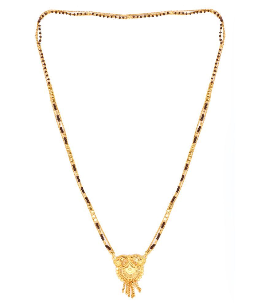     			KRIMO Gold Plated Letest & Designer Mangalsutra For Women-100198