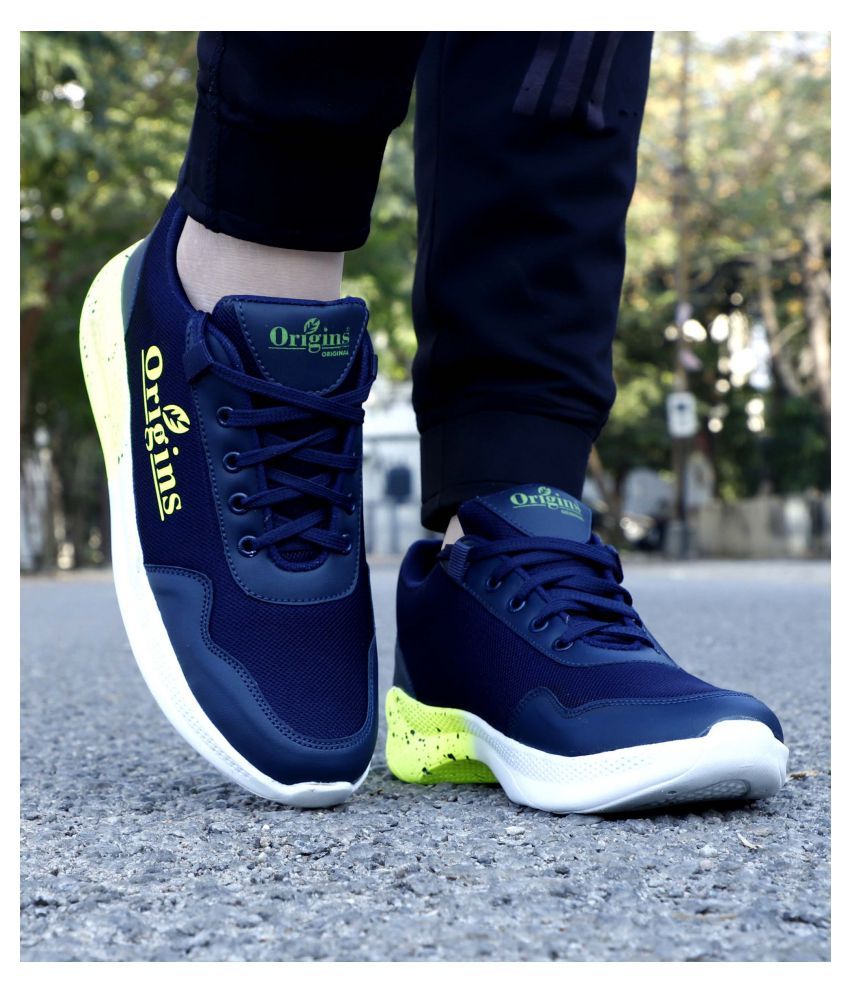 Origins Sport Blue Running Shoes Buy Origins Sport Blue Running Shoes