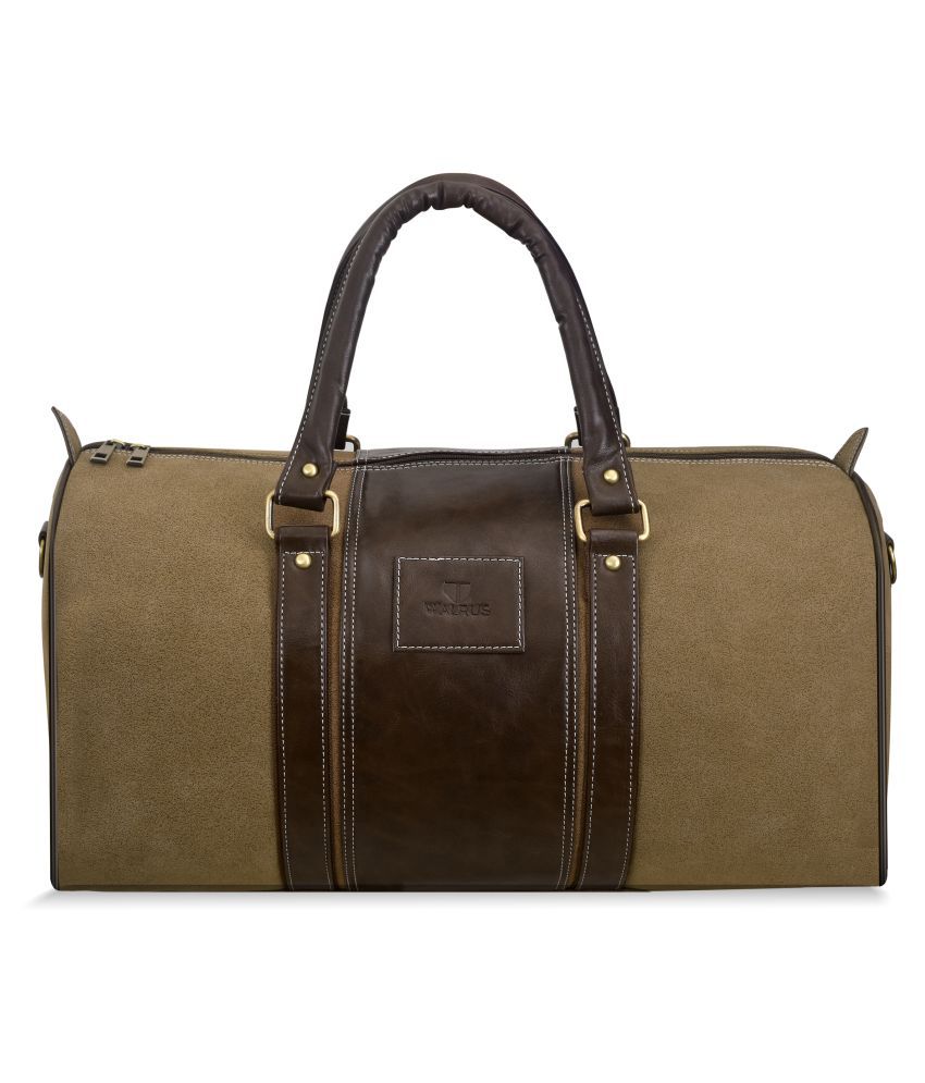     			Walrus Brown Solid M Duffle Bag